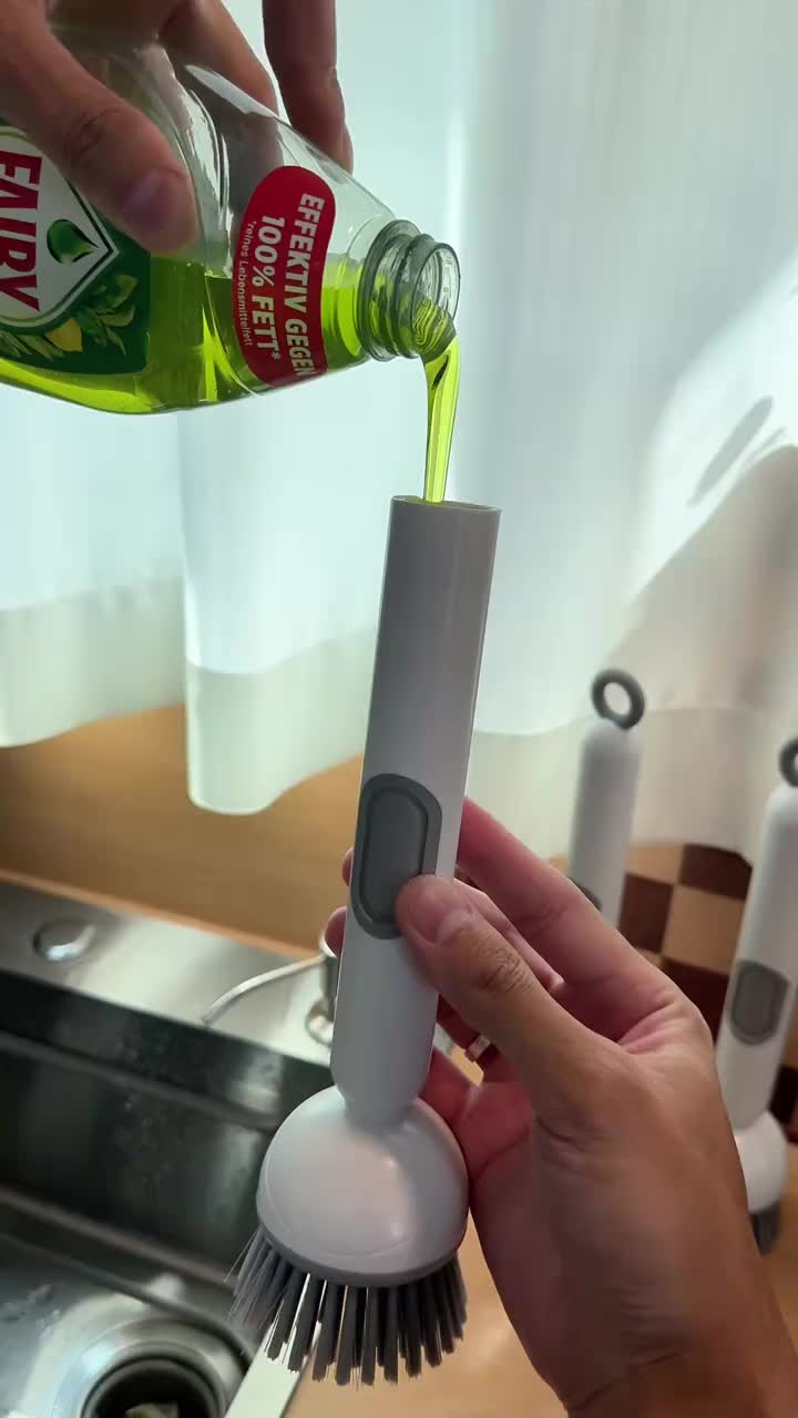 Long-Handle Rotary Scrubber