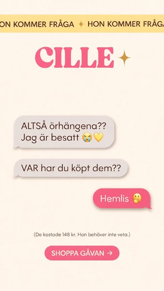 Presenten som ser dyr ut
