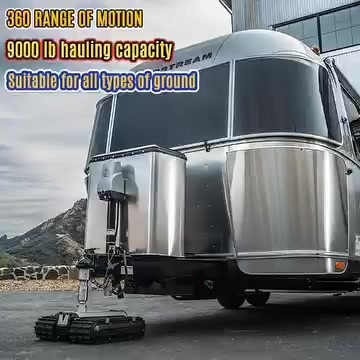Move Your Trailer Alone in 30 Seconds! 4,000 kg (9,000 lbs) Remote-Controlled Powerhouse