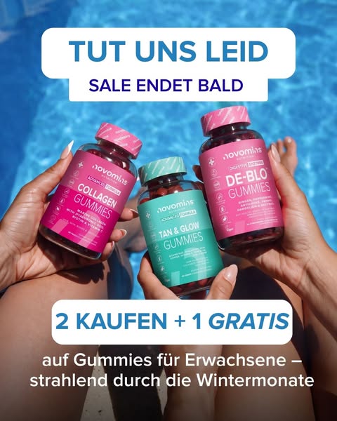 3 für 2 auf alle Adult Vitamin Gummis