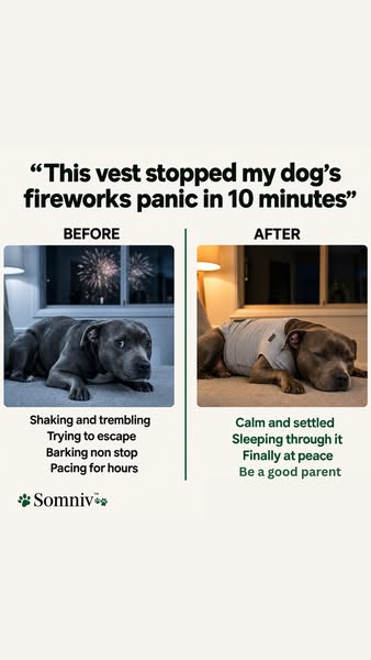 Buy if your pooch is terrified by storms