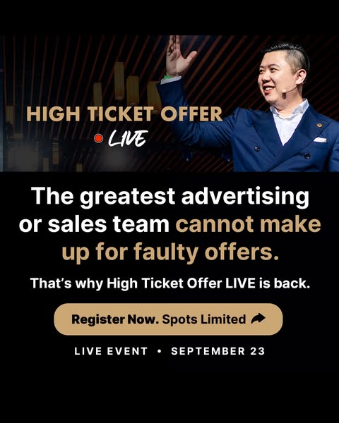 One Sentence. Double Sales. Get The Formula On Sep. 23