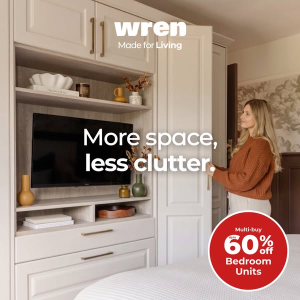 Up to 60% Off Bedroom Units