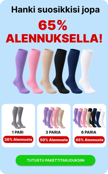 Suosikkisi – jopa 65 % ALENNUS