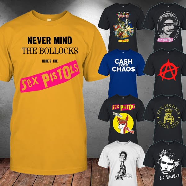 Sex Pistols | Custom prints store | T-shirts, mugs, face masks, posters