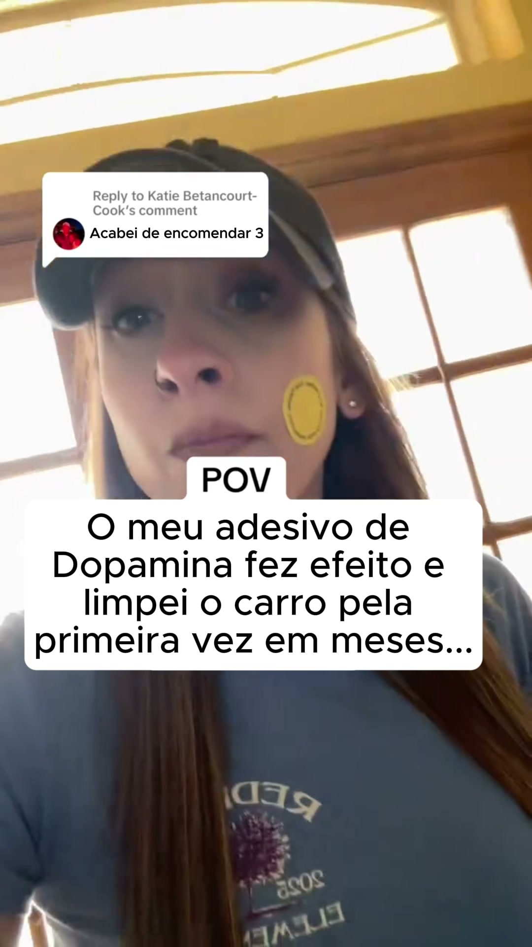 A tua dose diária de felicidade — num adesivo