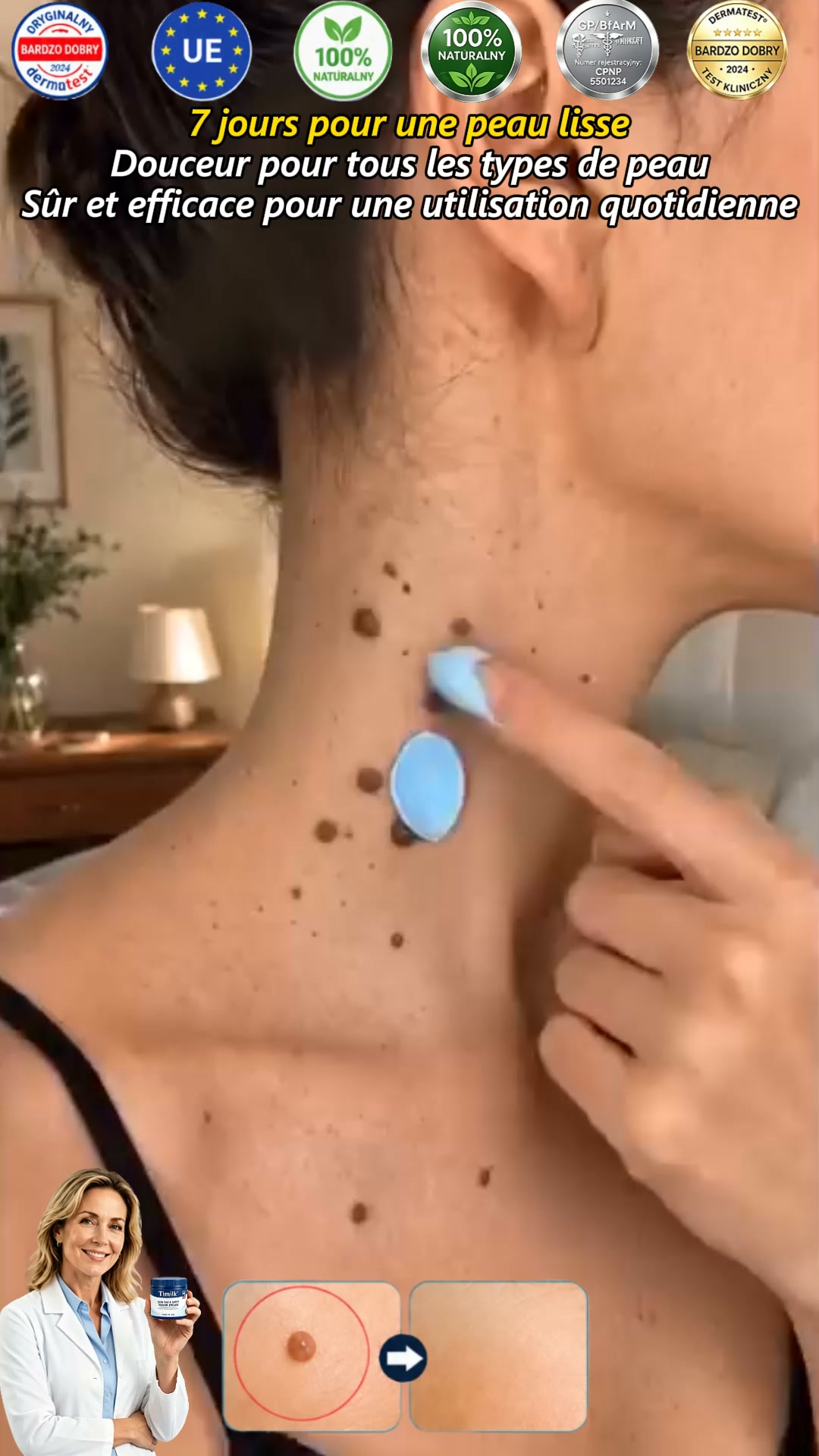 Wir präsentieren die „7-Day Skin Tag & Spot Eraser Cream“