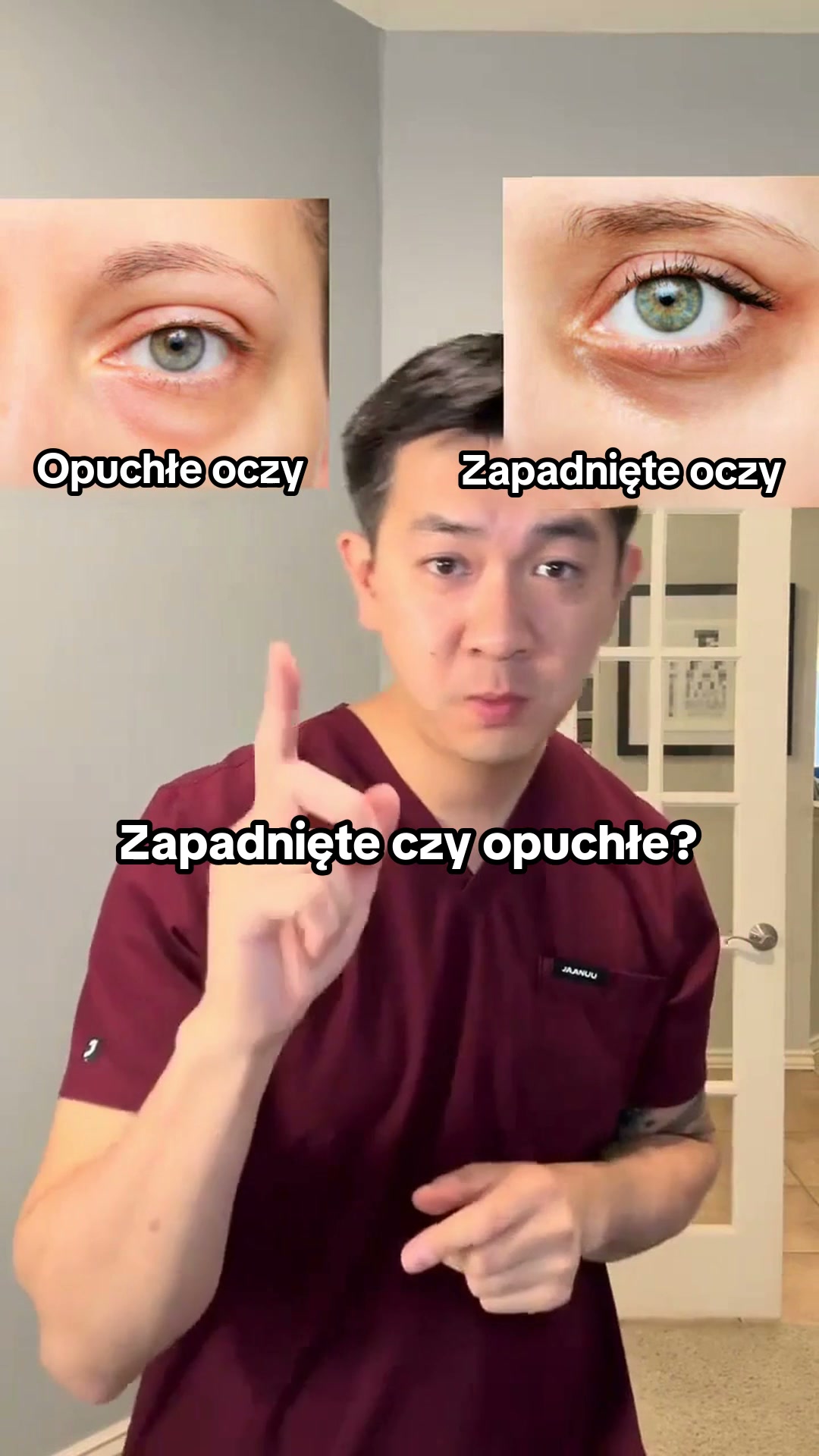 Zapadnięte czy opuchnięte oczy?
