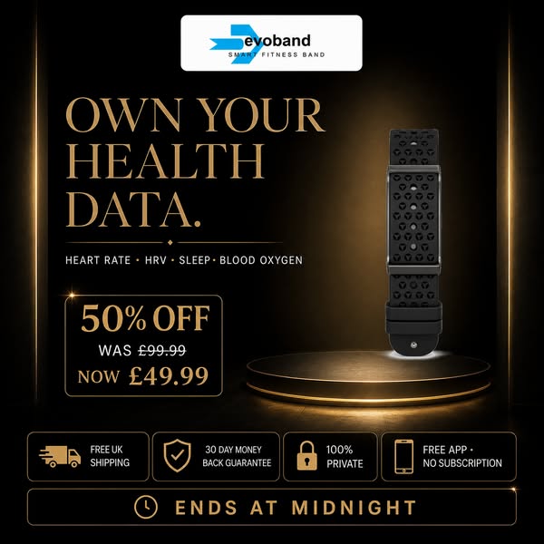 Evoband Health and Fitness Tracker