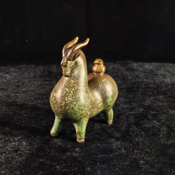 Attract Peace & Prosperity: Fu Lu Ji Yang Sheep Figurine