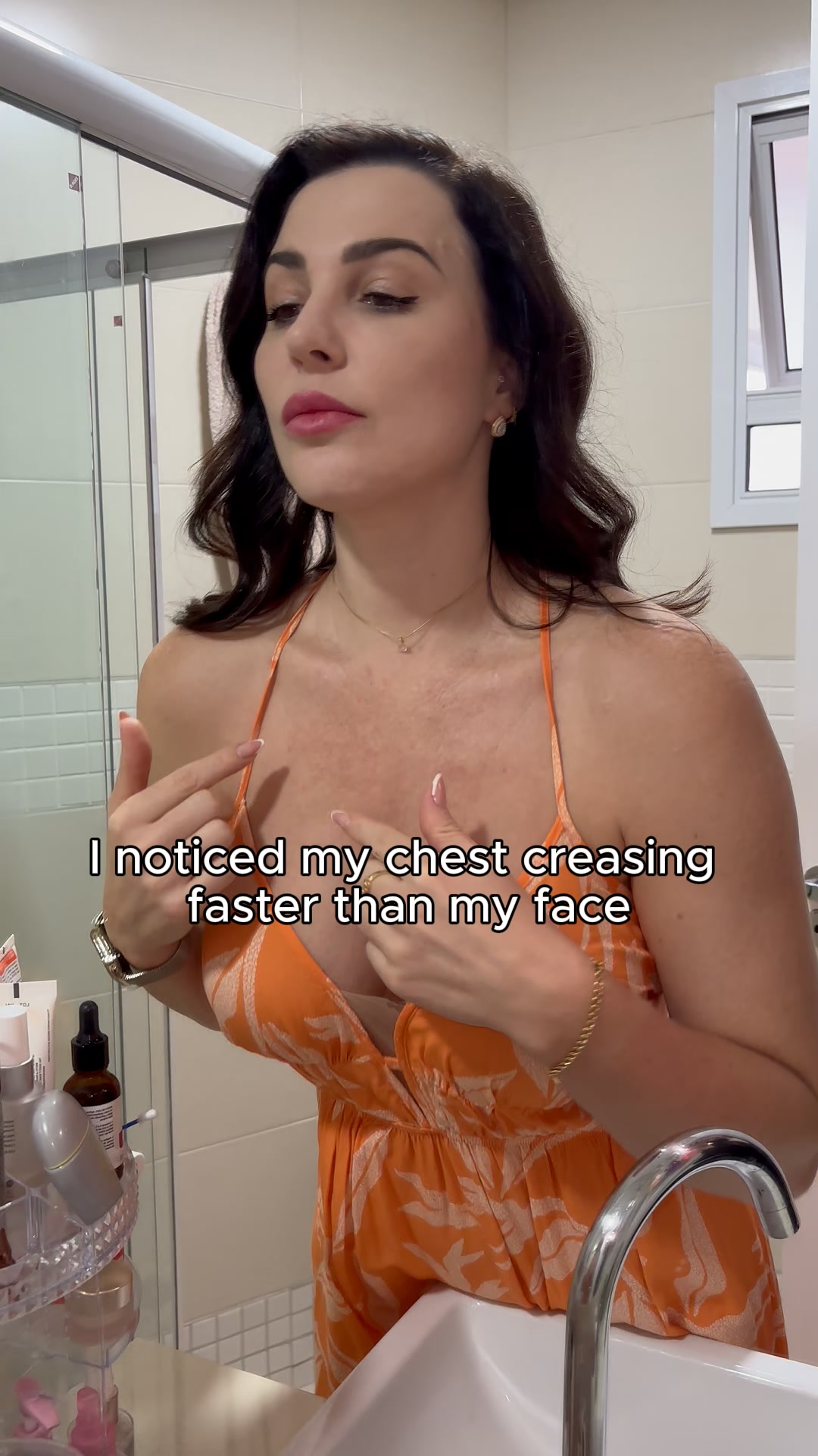 Wake up with smooth chest skin
