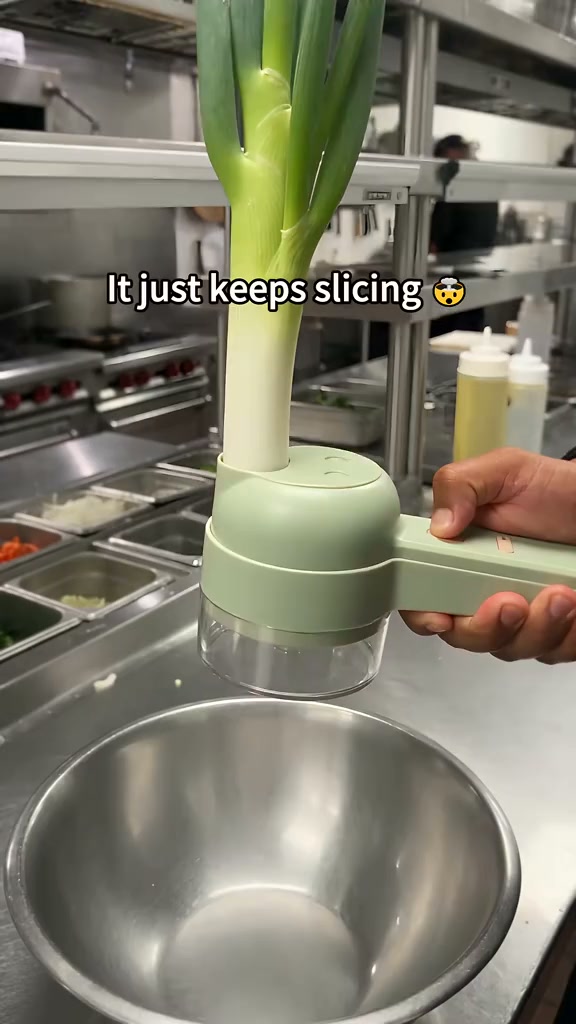 Stop Chopping By Hand! This Kitchen Gadget Does It All