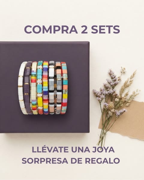 Compra 2 · joya sorpresa de regalo