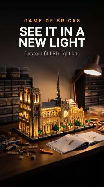 From Star Wars™ to Technic, we have a Light kit for LEGO® sets.