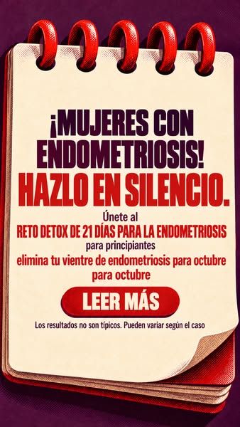 La endometriosis te hace ganar peso: así es como lo detienes