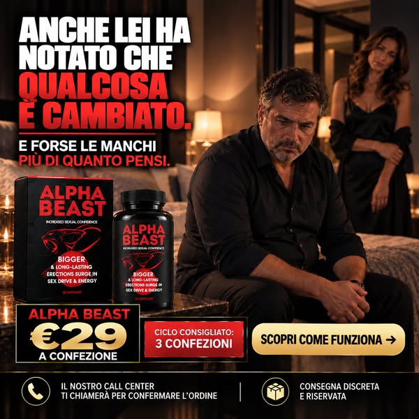 ANCHE LEI HA NOTATO IL CAMBIAMENTO.