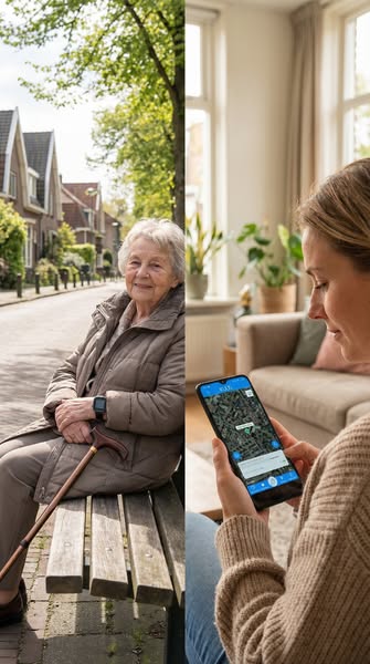 Valdetectie horloge voor ouderen