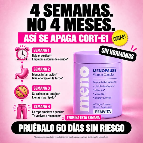 "Es la edad." Mentira.