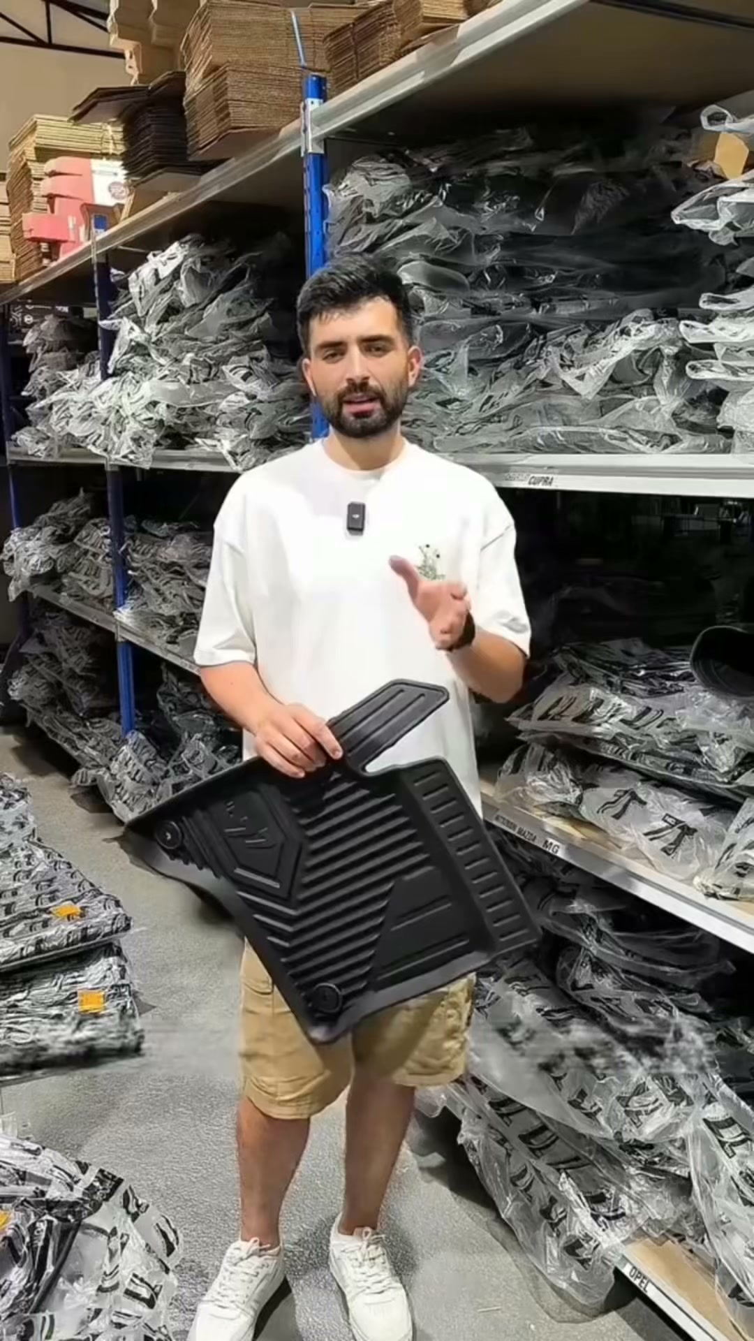 Tapetes 3D à Medida para o Seu Carro
