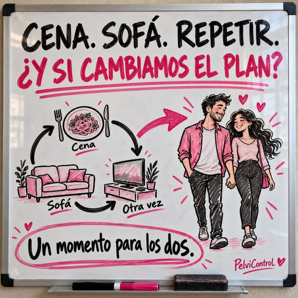 Menos sofá, más complicidad