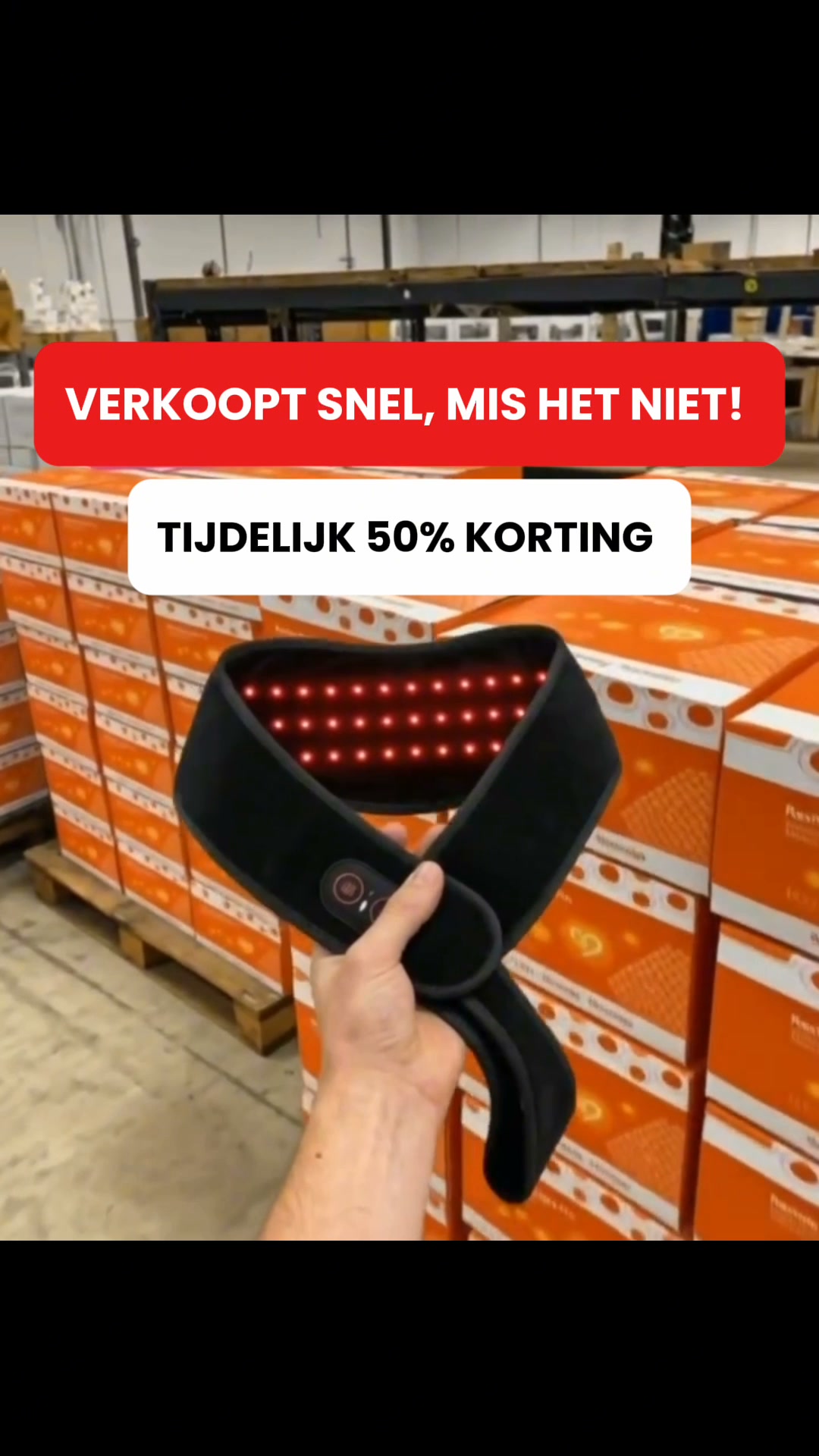 Tijdelijk 50% korting
