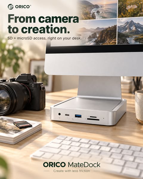 Front-Access Ports for Creators