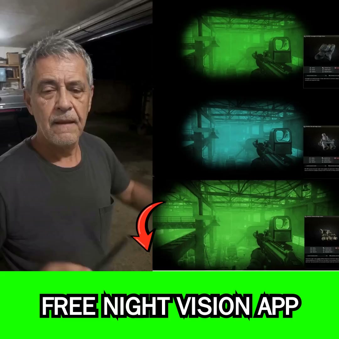 Your Phone Becomes Night Vision Goggles