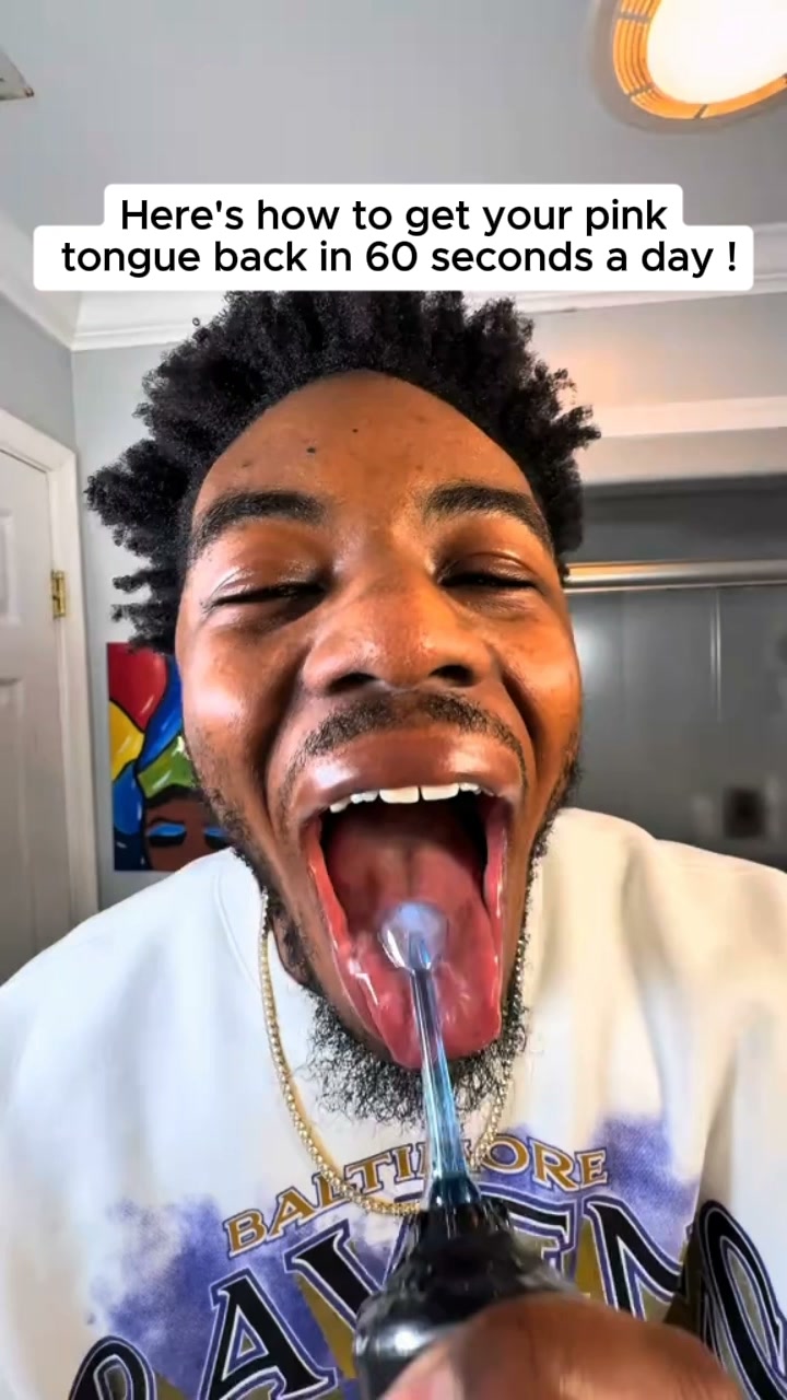 The 60 second tongue routine