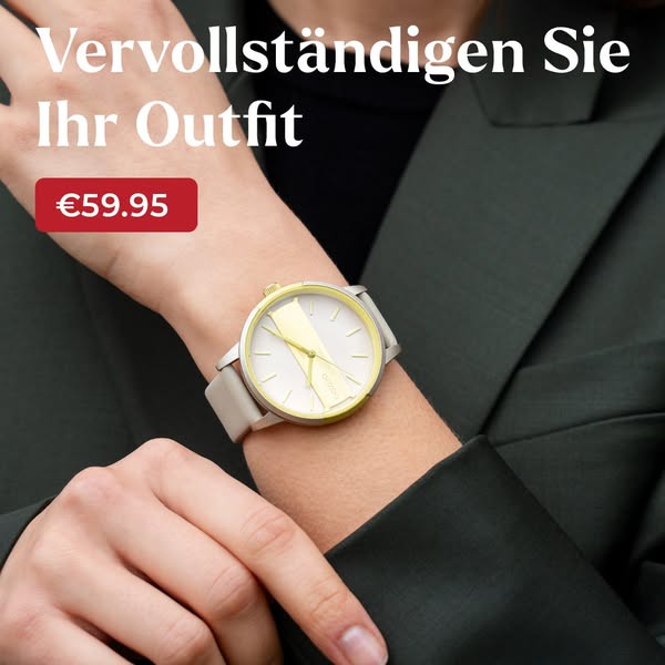 Steigern Sie Ihren Stil mit Ihrer neuen Lieblingsuhr!