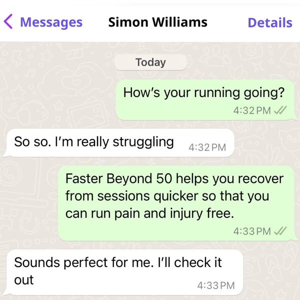 Free Training For Runners Over 50