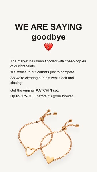LAST STOCK EVER. 50% OFF TODAY