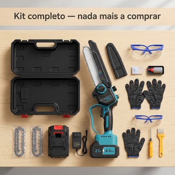 Kit completo com 2 baterias incluídas