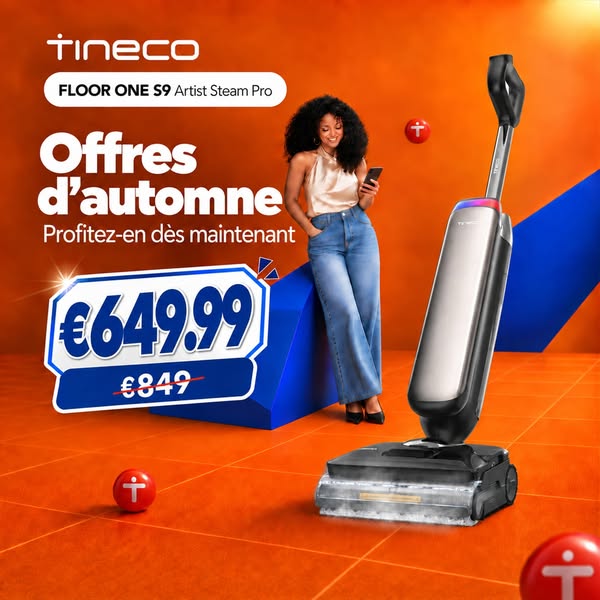 Les offres d’automne Tineco