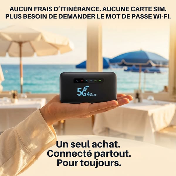 5G illimitée sans frais de roaming !