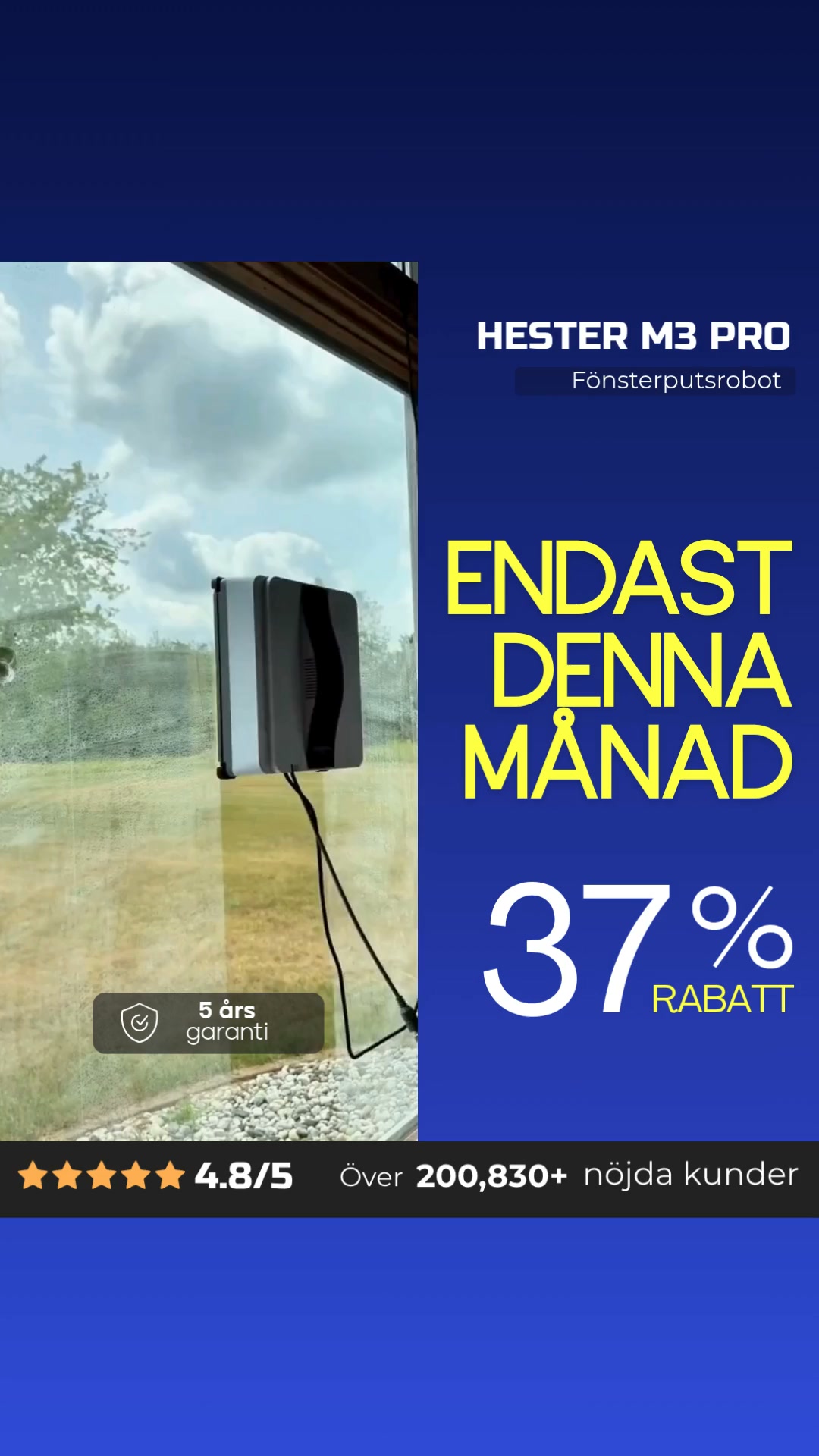 37% RABATT! Fri frakt
