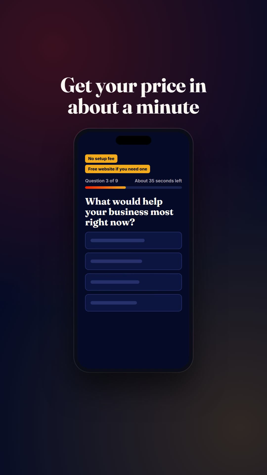 We do the marketing, you do the work