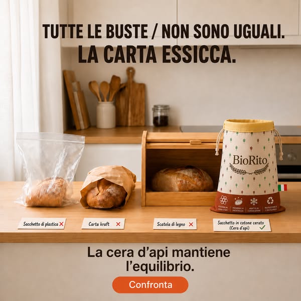 Plastica o carta: in entrambi i casi, il tuo pane ci perde