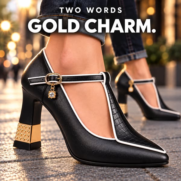 Mirabel T-Strap Heel