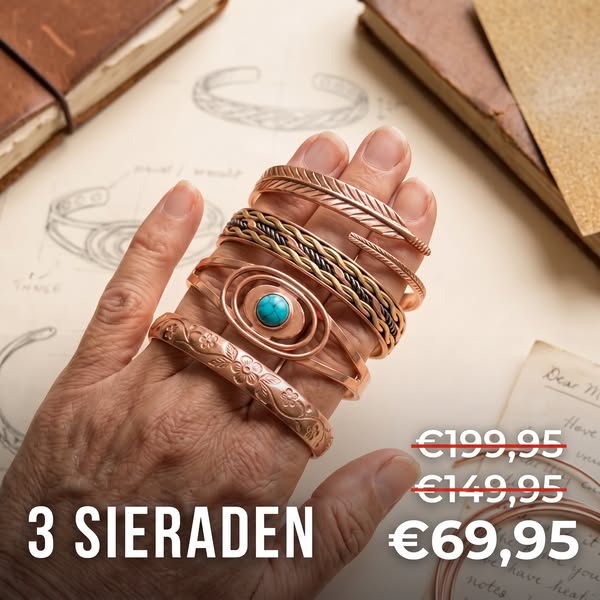 3 sieraden voor €69,95