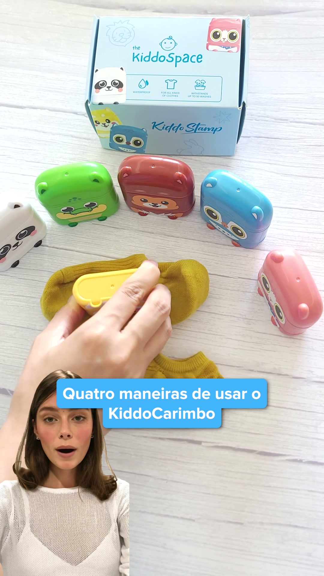 Pare de perder itens na creche