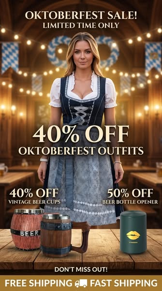Oktoberfest Sale — Up to 50% OFF