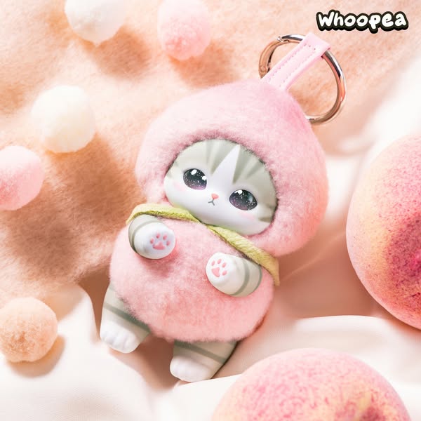 Mofusand Kiramekko Fruity Kittens Series Plush Pendant Blind Box