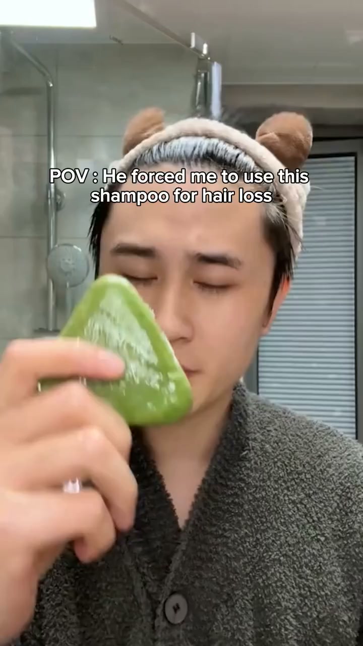 Korean Hair Growth Bar — Stop Hair Loss With 12 Herbs