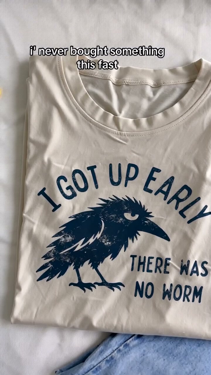 Vintage Grumpy Crow T-shirt