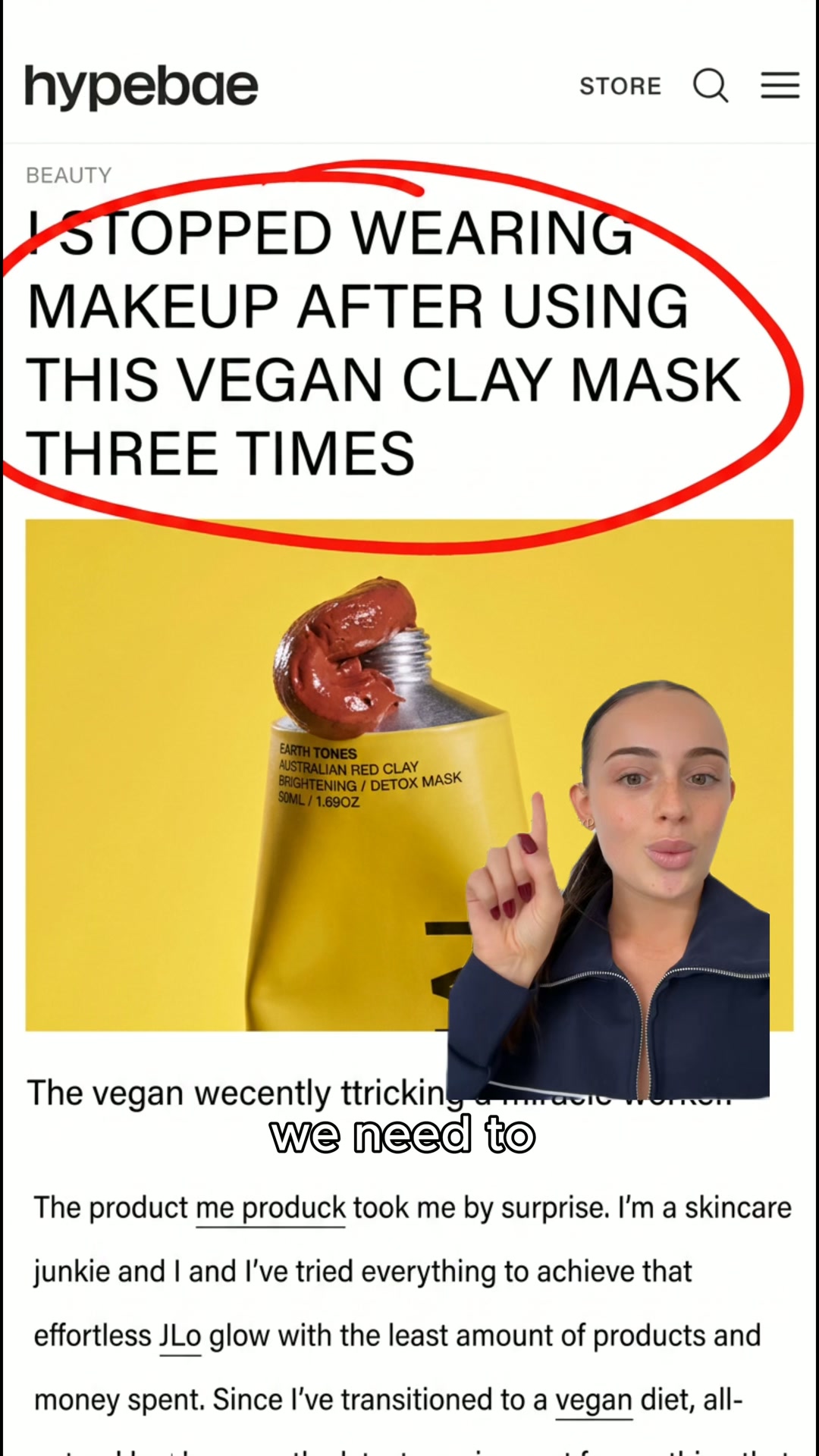 I stopped wearing makeup after using this mask 3X!