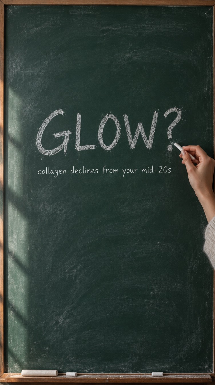 Collagen, but it's a lollipop