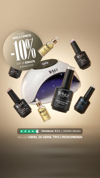 WELCOME10 voor 10% korting