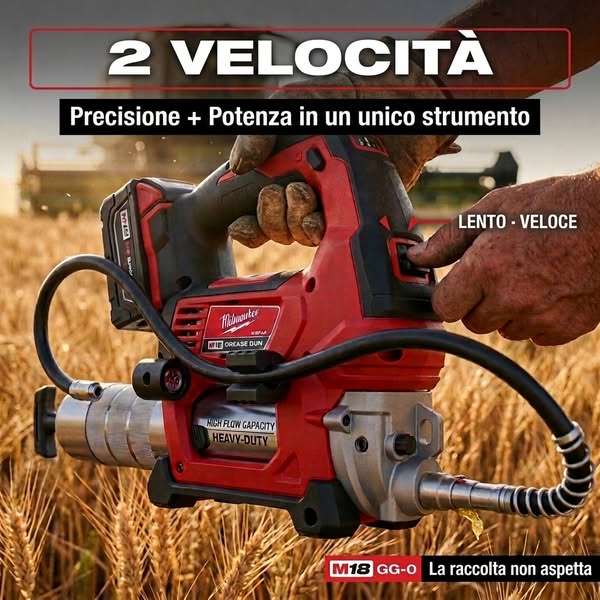 Lascia perdere il manuale. La M18 GG-0 ti aspetta.