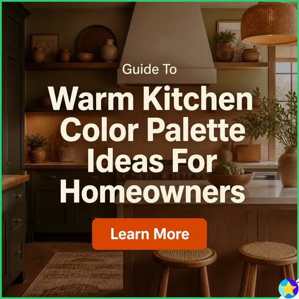 Warm Kitchen Colors - A Guide