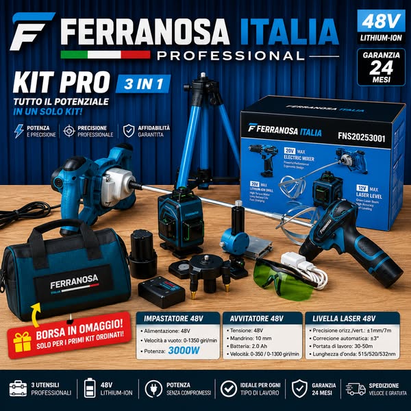 Kit Professionale 4 in 1 a 99,99€